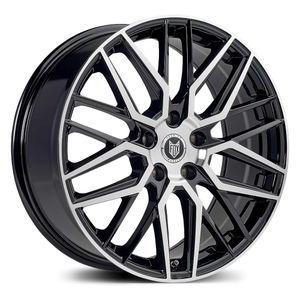 Fox Wheels BMA S1 Alloy Wheels In Gloss Black Polish Set Of 4