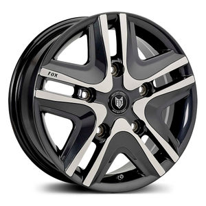 Fox Wheels Opus Alloy Wheels In Zinc Polish Face Set Of 4