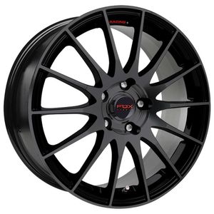 Fox Wheels FX004 Alloy Wheels in Black Gloss Set of 4