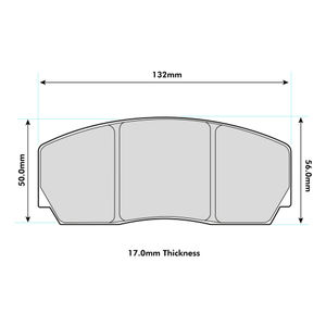 PBS Brakes ProTrack Brake Pads To Fit AP Racing Various / OE Calipers