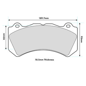 PBS Brakes ProTrack Brake Pads
