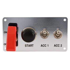 Grayston Starter Switch Panel With 2 Accessory Switches