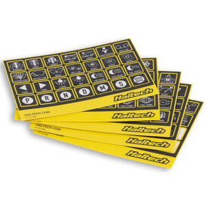 Haltech Label Set For CAN Keypad