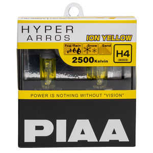 PIAA Hyper Arros 2500K Ion Yellow Headlight Bulbs