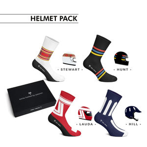 Heel Tread F1 Helmet Sock Gift Pack