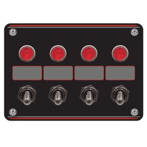 Longacre Black Accessory Switch Panel