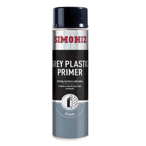 Simoniz Grey Plastic Primer Spray Paint