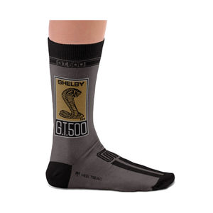 Heel Tread Automotive Icons Socks - Shelby Mustang GT 500