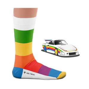 Heel Tread Automotive Icons Socks - Porsche 935 K3