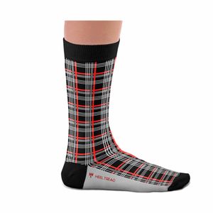 Heel Tread Automotive Icons Socks - VW Golf GTi
