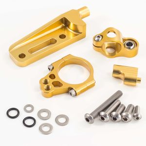 Hyperpro Motorcycle Steering Damper Gold Fitting Kit