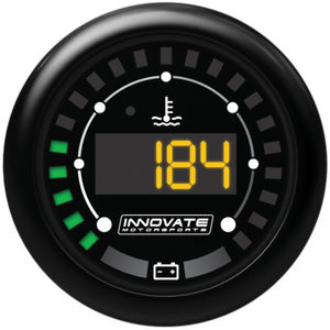 Innovate Motorsports MTX-D: Water Temperature / Battery Voltage Gauge
