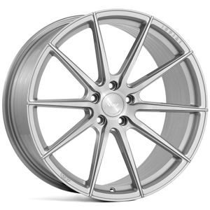 Ispiri Wheels FFR1 Alloy Wheels In Pure Silver Brushed Set Of 4