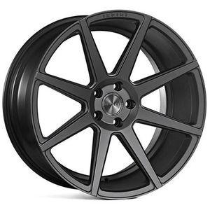 Ispiri Wheels ISR8 Alloy Wheels In Satin Graphite Set Of 4