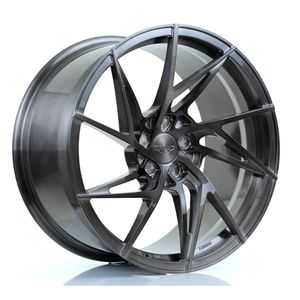 Judd Model Two Alloy Wheels In Hand Brushed Titanium Set Of 4