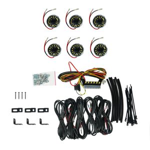 KC HiLiTES Cyclone V2 Rock Light Universal LED 6 Light Kit