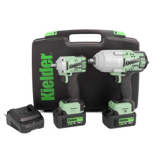 Kielder 18V Duo Impact Wrench Kit - 1/2&quot; 1050Nm & 3/8&quot; 340Nm