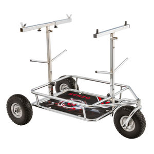 Senzo Chrome 3 Wheel Kart Trolley