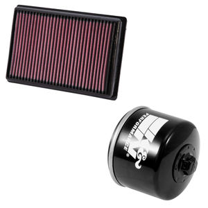 K&N Filters Air & Oil Motorcycle Filter Combo