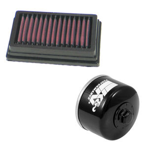 K&N Filters Air & Oil Motorcycle Filter Combo
