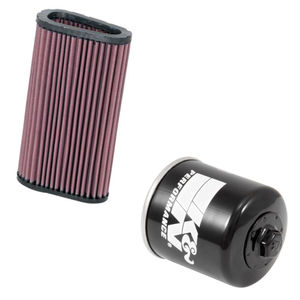 K&N Filters Air & Oil Motorcycle Filter Combo