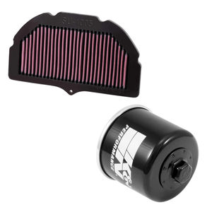 K&N Filters Air & Oil Motorcycle Filter Combo