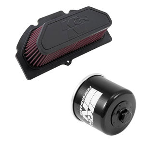 K&N Filters Air & Oil Motorcycle Filter Combo