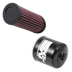 K&N Filters Air & Oil Motorcycle Filter Combo