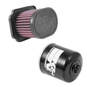K&N Filters Air & Oil Motorcycle Filter Combo