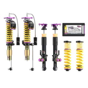 KW Suspension V5 Clubsport Coilover Kit With Top Mounts