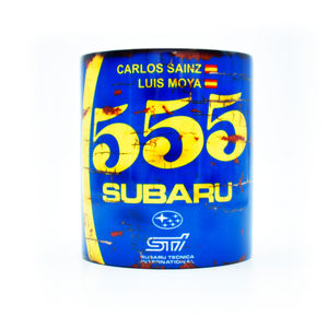 Legacy Legends Retro Vintage Mug - Carlos Sainz Subaru
