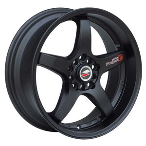 Lenso D1R Alloy Wheels in Black Matt Set of 4