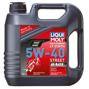 Liqui Moly 4-Stroke Street Race Fully Synthetic Motorcycle Engine Oil