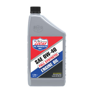 Lucas Oil Synthetic 0W40 Engine Oil