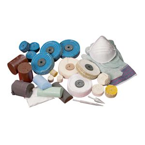 Metal Finishing Supplies Combined Polishing And Abrasive Kit
