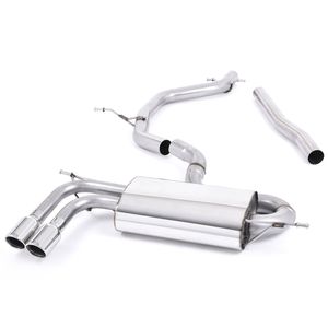 Milltek Non-Resonated 2.75&quot; DPF Back Exhaust System