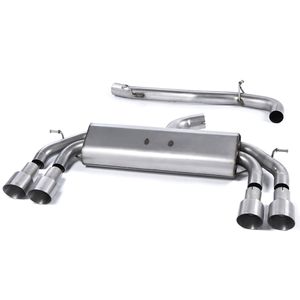 Milltek Non-Resonated 3&quot; Cat Back Race Exhaust System - Non-Valved