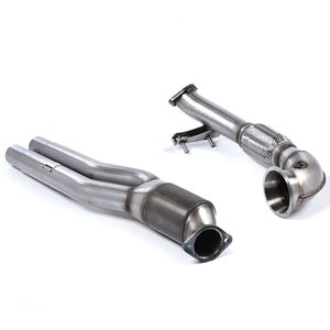 Milltek 3&quot; Primary 200 Cell Hi-Flow Sports Cat With Hi-Flow Turbo Elbow
