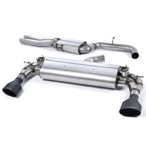Milltek Resonated 3&quot; Cat Back Exhaust System - Valved. EC-Approved