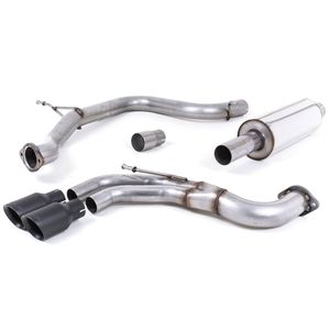 Milltek Resonated 3&quot; Cat Back Exhaust System. EC-Approved