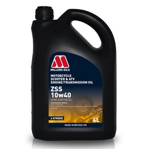 Millers Oils ZSS 10W-40 Semi Synthetic Motorcycle Engine Oil