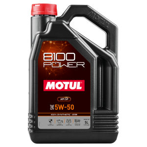 Motul 8100 Power 5W50 Synthetic High Performance Engine Oil