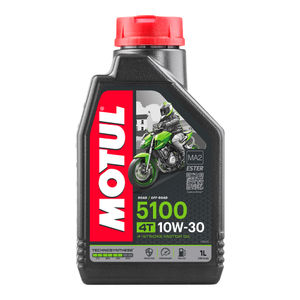 Motul 5100 Semi Synthetic Motorcycle Engine Oil 