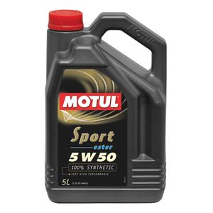 Motul Sport 5W50 Synthetic Engine Oil