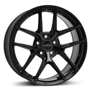 Romac Diablo Alloy Wheels In Gloss Black Set Of 4