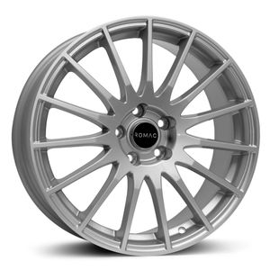 Romac Pulse Alloy Wheels In Silver Set Of 4