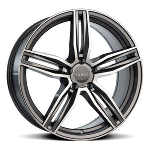 Romac Venom Alloy Wheels In Grey With Polished Face Set Of 4