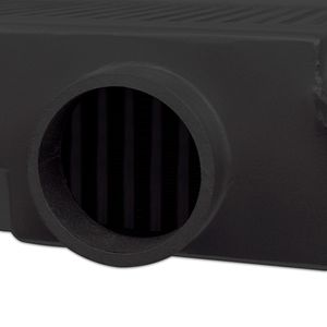 Mishimoto Performance Top-Mount Intercooler Kit, Black Cooler, Red Hoses