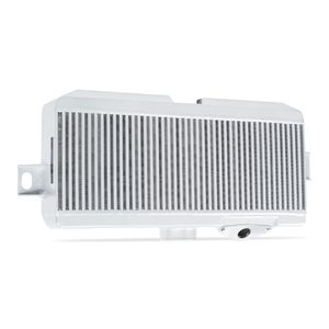 Mishimoto Performance Top-Mount Intercooler Kit, Silver Cooler, Red Hoses