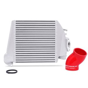 Mishimoto Top-Mount Intercooler - Red Hoses